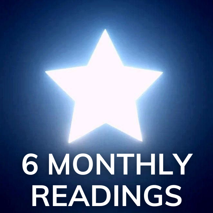 6 Month Membership: Personal Reading & Energy Check-ins