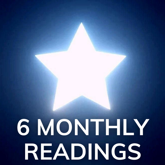 6 Month Membership: Personal Reading & Energy Check-ins